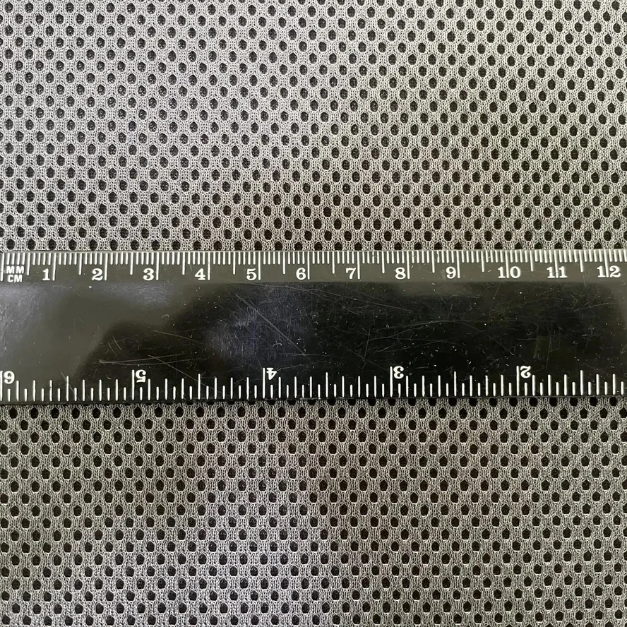 Сетка 3Д серая 240 г/м2 ширина 140 см